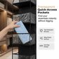 🚪 PROMO FLASH : 50% DE RÉDUCTION ! Organisateur de Porte Gain de Place – Fenêtres Transparentes & Fixation Sans Perçage for Un Rangement Vertical Efficace 🧺✨
