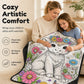 🌸 OFFRE LIMITÉE –50% ! ✨Couverture à Colorier DIY pour Enfants