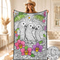 🌸 OFFRE LIMITÉE –50% ! ✨Couverture à Colorier DIY pour Enfants