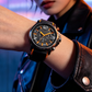 🏆 DERNIER JOUR -50% ! ⌚ Montre Quartz Casual Homme – Silicone – Mouvement de Précision & Design Sportif Orange/Noir pour Quotidien Actif 🏃