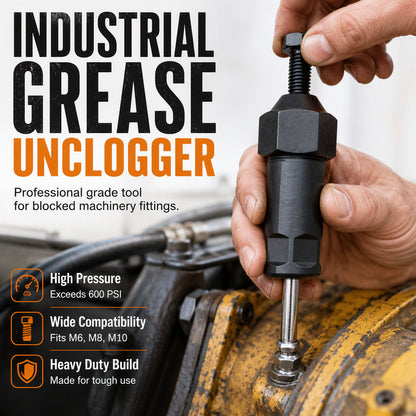 🔧 50% DE RÉDUCTION! 🛢️ Outil Nettoyeur de Graisseurs Haute Performance – Efficace, durable & facile à utiliser – Idéal pour l'entretien des machines et équipements industriels ⚙️