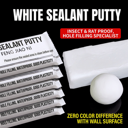 🔧💧 -50% | Pâte de Réparation Étanche – Mastic d'Étanchéité Multifonction pour Salle de Bain, Cuisine & Réparations Maison