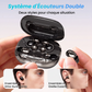 🔥🎁Nouveau 50% OFF🔥Écouteurs TWS 2-en-1 avec kits oreille ouverte et intra-auriculaires