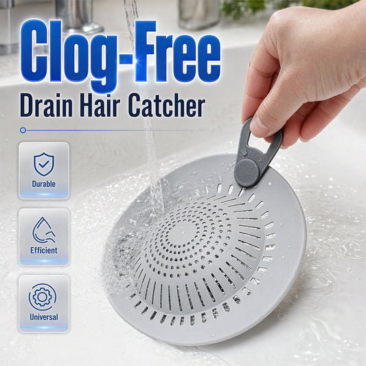 ⏳🔥OFFRE LIMITÉE −50% !⏰Filtre de Bonde en Silicone Attrape-Cheveux pour Salle de Bain & Cuisine