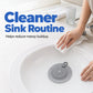 Filtre de Bonde en Silicone Attrape-Cheveux pour Salle de Bain & Cuisine