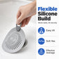 Filtre de Bonde en Silicone Attrape-Cheveux pour Salle de Bain & Cuisine