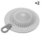 Filtre de Bonde en Silicone Attrape-Cheveux pour Salle de Bain & Cuisine