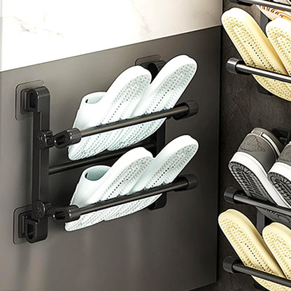 📢📢50% OFF !! ⏰Range-Chaussures Mural Pliable pour Porte
