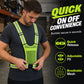 🔥🎁Nouveau 50% OFF🔥Gilet Réfléchissant Haute Visibilité Réglable avec Poche – Équipement de Sécurité pour Course
