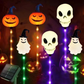 🎃 50% OFF ! 🕷️ Lampes Solaires Citrouille sur Piquet – Étanches, Allumage/Extinction Automatique & Décoration Halloween Effrayante 👻