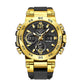⌚ -50% ! ✨ Montre Multifonction Double Affichage pour Homme – Acier + Silicone – Analogique & Numérique – Étanche 5 ATM & Lumineuse pour Quotidien et Sport 🏃