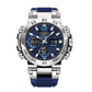 ⌚ -50% ! ✨ Montre Multifonction Double Affichage pour Homme – Acier + Silicone – Analogique & Numérique – Étanche 5 ATM & Lumineuse pour Quotidien et Sport 🏃