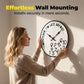 🕰️ 50% RABATT ! 🎨 Horloge Murale Décorative Créative aux Chiffres Mélangés – Unique, Silencieuse & Parfaite pour le Salon ou la Cuisine 🏠