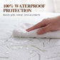 🛏️🌿 Protège-matelas imperméable en fibre de bambou – TPU anti-acariens, respirant, drap-housse 360°, des nuits sereines et protégées, sans chaleur ni bruit de plastique 💤✨