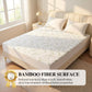 🛏️🌿 Protège-matelas imperméable en fibre de bambou – TPU anti-acariens, respirant, drap-housse 360°, des nuits sereines et protégées, sans chaleur ni bruit de plastique 💤✨