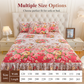 🛏️ PROMO FLASH : 50% DE RÉDUCTION ! Cache-Sommier 3 Pièces à Fleurs et Volants – Coton Haute Densité, Teinture Réactive & 5 Tailles Disponibles for une Chambre Romantique et Élégante 🌷✨