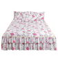 🛏️ PROMO FLASH : 50% DE RÉDUCTION ! Cache-Sommier 3 Pièces à Fleurs et Volants – Coton Haute Densité, Teinture Réactive & 5 Tailles Disponibles for une Chambre Romantique et Élégante 🌷✨