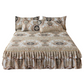 🛏️ PROMO FLASH : 50% DE RÉDUCTION ! Cache-Sommier 3 Pièces à Fleurs et Volants – Coton Haute Densité, Teinture Réactive & 5 Tailles Disponibles for une Chambre Romantique et Élégante 🌷✨