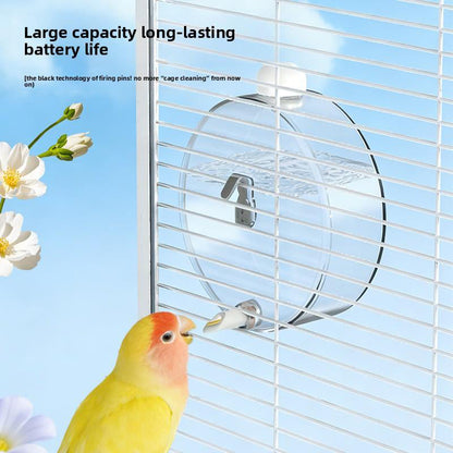 🎉 Soldes 2026 — Plus de 6 000 Vendus ! 🐦 Abreuvoir Suspendu Transparent pour Oiseaux – Bec en Cuivre À Activation Tactile, Capacité 250 ml – Eau Fraîche d’un Coup d’Œil ! ✨