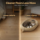 🐱 -50% ! 🛏️ Griffoir-Lit pour Chat en Sisal Résistant à l’Usure – 57×37×7 cm – Forme Ovale – Jouet Inclus – Jaune – Protège Vos Meubles 🐾