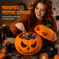 ⏳VENTE DERNIÈRE JOURNÉE -50% !!🔥Décoration Citrouille Yeux Rouges Halloween