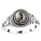 📢📢50% DE RÉDUCTION & En Stock⏰Bague Totem Rétro Soleil et Lune