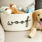 🧵 50% DE RÉDUCTION ! 🐾 Panier de Rangement Jouets Animaux Tressé Main – Matériau naturel, durable & élégant – Garde les jouets rangés & facilement accessibles 🧸