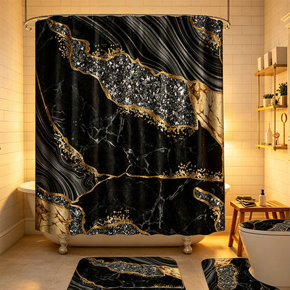 ⏳VENTE DERNIÈRE JOURNÉE -50% !!🔥Rideau de Douche Élégant Motif Marbre