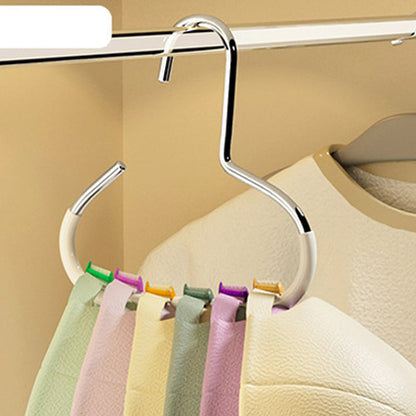 📢📢50% DE RÉDUCTION !! ⏰Cintre Multifonction Antidérapant pour Chapeaux et Rangement Dressing