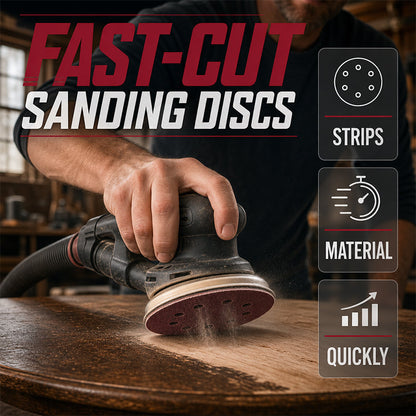 ⚡ 50% DE RÉDUCTION ! 🛠️ Disques Abrasifs Ronds en Oxyde d’Aluminium – Durables, haute performance & polyvalents – Parfaits pour poncer métal, bois & peinture ✨