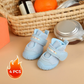 🐶 OFFRE LIMITÉE −50% ! ✨ Chaussures Respirantes pour Chien avec Lumières LED – Maintien Sécurisé, Visibilité Nocturne, Protection des Pattes 🌙