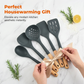 📢📢50% DE RÉDUCTION !! ⏰Set Complet d’Ustensiles de Cuisine en Silicone