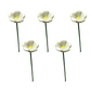 📢📢50% DE RÉDUCTION !! ⏰🌼 Fleurs en Céramique avec Abreuvoir pour Abeilles – Décoration de Jardin | Soutien aux Pollinisateurs | Faciles à Installer | Bleu & Blanc | Lot de 5 🐝✨