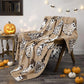 📢📢50% DE RÉDUCTION !! ⏰Plaid Douillet Imprimé Fantômes Halloween