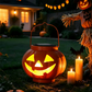 📢📢50% DE RÉDUCTION !! ⏰Lanterne Citrouille Solaire Halloween
