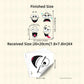 📢📢50% DE RÉDUCTION !! ⏰4 Planches de Stickers Visages Rigolos Smiley