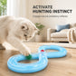 ⏳Offre Limitée 50% de Réduction⏰ Circuit Interactif en 8 pour Chat avec Balles Roulantes