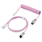⌨️ −50% ! 🔌 Câble Clavier Spiralisé – Connecteur Aviateur Détachable & Finition Premium ✨