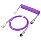 ⌨️ −50% ! 🔌 Câble Clavier Spiralisé – Connecteur Aviateur Détachable & Finition Premium ✨