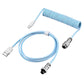⌨️ −50% ! 🔌 Câble Clavier Spiralisé – Connecteur Aviateur Détachable & Finition Premium ✨