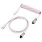 ⌨️ −50% ! 🔌 Câble Clavier Spiralisé – Connecteur Aviateur Détachable & Finition Premium ✨