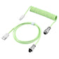 ⌨️ −50% ! 🔌 Câble Clavier Spiralisé – Connecteur Aviateur Détachable & Finition Premium ✨