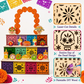 📢📢50% DE RÉDUCTION !! ⏰ Autel Ofrenda en Bois 3 Étages – Jour des Morts