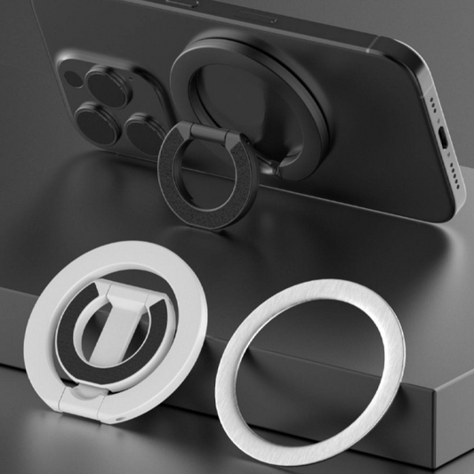 📱 OFFRE LIMITÉE −50% ! ⚡ Support Anneau Magnétique Double Face – Pratique, Portable, Multi-Usage ✨