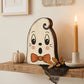 📢📢50% DE RÉDUCTION !! ⏰ Figurines Halloween Vintage en Bois – Décoration de Bureau