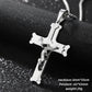 ✨ Grande promotion 2026 ✝️ Collier avec pendentif croix audacieuse