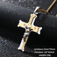 ✨ Grande promotion 2026 ✝️ Collier avec pendentif croix audacieuse