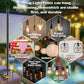 📢📢50% DE RÉDUCTION !! ⏰ Mât pour Guirlande Lumineuse Extérieure