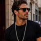 📿 PROMO FLASH : 50% DE RÉDUCTION ! Collier Chaîne en Acier Inoxydable Ton Argent – 8 mm & Finition Polie – Hypoallergénique for Homme Audacieux ✨