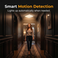 📢📢50 % DE RÉDUCTION !! ⏰ Lampe LED à Détecteur de Mouvement – Sans Fil, Fixation Magnétique & Télécommande pour Maison 🏠